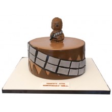 Chewbacca Birthday Cake