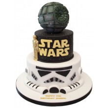 Death Star Cake