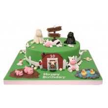 Farmyard Birthday Cake