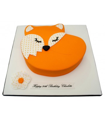 Fox Cake Topper VIDEO Tutorial With Templates - Etsy Israel