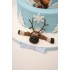 Snowman 2 Tier Birthday Cake