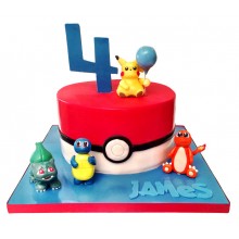 Pokemon Birthday Cake