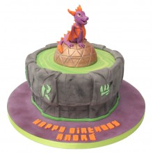 Skylander Birthday Cake