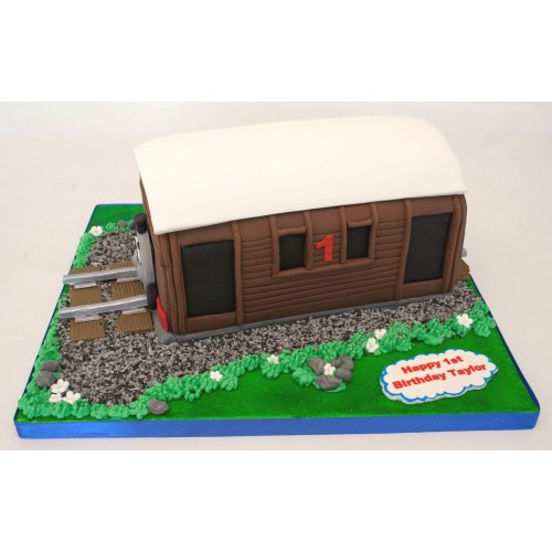 MRT Train Cake for Quintus's 4th Birthday! | Happy Cake Studio