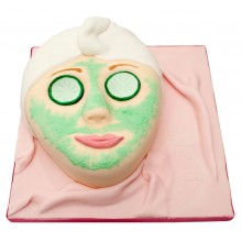 Facial Birthday Cake