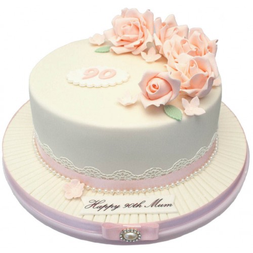 90th birthday cakes for women