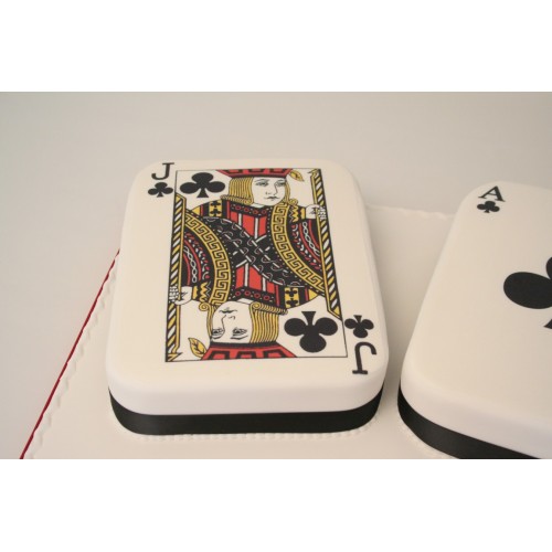 Deck of Cards Birthday Cake