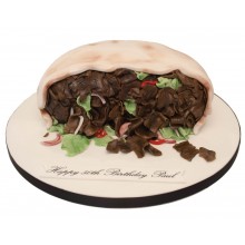 Kebab Birthday Cake