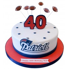 Patriots Birthday Cake