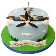 Spitfire Birthday Cake