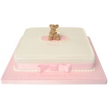 Bear Christening Cake