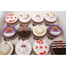 Alice Wonderland Cupcakes