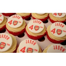 Arsenal Cupcakes