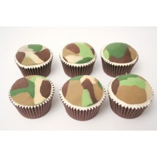 Camo Cupcakes