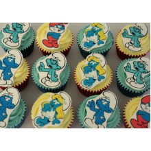 Smurf Cupcakes