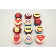 Superhero Cupcakes