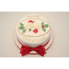 Christmas Flower Cake